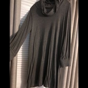 LOFT XLT Draped Neck Dress